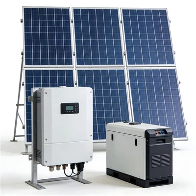 3 kW v-mriežkovej slnečnej sústave